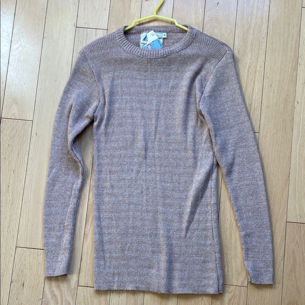 Vintage New w Tags Himalaya Knit Sweater Thermal